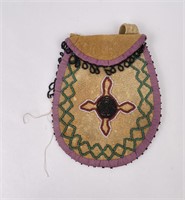 Antique Plains Indian Beaded Bag