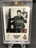 1979 USA Olympic Boxing Card Cassius Clay