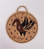 Gwen Setalla Hopi Indian Pottery Plaque Tile