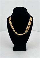 Native American Indian Bone Choker Necklace