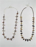 Pair of Zuni Heishi Fetish Necklaces