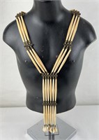 Plains Native American Indian Collar Necklace
