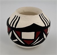 Acoma Pueblo Indian Seed Pot