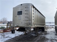 manac aluminum end dump pup trailer