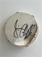 Jimmy Cliff signed tambourine