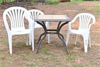 Hampton Bay Patio Table & Chairs
