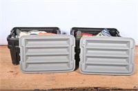 Storage Totes w/ Hunting Supplies/Accessories