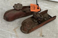 (2) 1 7/8" Trailer Hitches, OLDER Screw type