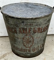 Standard Oil Wagon Grease Bucket w/lid