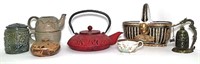 Teapots, Ginger Jar & Bell