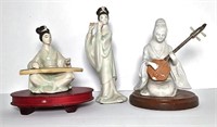 Asian Musician Figurines- One Enesco