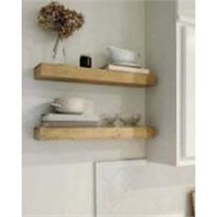 Real Wood Floating Shelf - 36  - Threshold