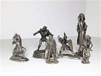 Pewter Figurines by Terry Worstar & Hudson