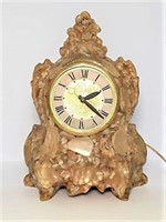 Vintage Genuine Mother of Pearl Vomit Clock