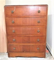 Antique Five Drawer Chest