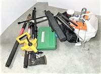 Assortment of Hand Tools & Punch Set