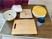 Cutting Boards, Cake Pan, Fruit Pads &  More