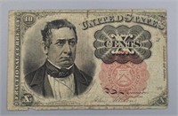 1874 10 Cent Fractional Note