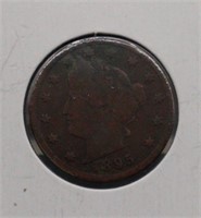 1895 Liberty V Nickel