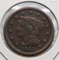 1845 Liberty Head Large Cent
