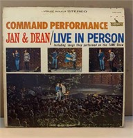 Command Performance Jan & Dean 33 LP Vinyl Record