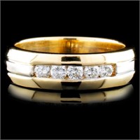 14K TT Gold 0.46ctw Diamond Ring