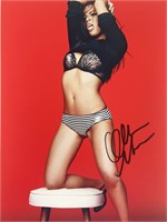 Olivia Munn signed photo