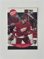 Detroit Red Wings Jimmy Carson 1990 Pro Set #67
