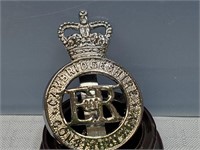 English Police Cap Badge  CAMBRIDGESHIRE