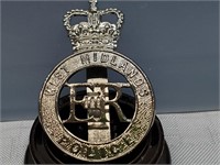 English Police Cap Badge  WEST MIDLANDS
