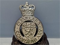English Police Cap Badge CLEVELAND CONSTABULARY