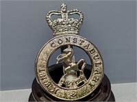 English Police Cap Badge KENT CONSTABULARY
