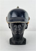 WWI WW1 German Leather Firefighter Helmet