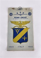 WW2 US Army Air Corps 456 Bomb Group Calendar