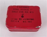 WW2 Lifeboat Raft M73 Flare Distress Cartridges