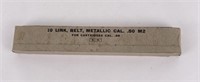 10 Link Metallic .50 M2 Belts