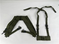 Vietnam War Suspenders And Cargo Strap
