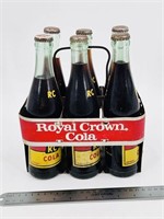 Royal Crown Cola Aluminum Carries w/ Bottles