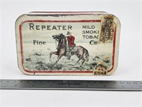 Repeater A Mild Smoking Tobacco Antique Tin