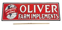 Oliver Equipment Company Porcelain Sign