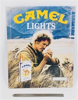 NOS Camel Light Cigarette Advertising Sign