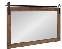 Kate & Laurel Cates Wood Framed Wall Mirror