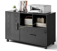 DEVAISE Office File Cabinet w/Lock 1-Drawer