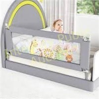 Bed Rail For Toddler Grey