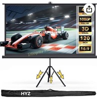 HYZ 120" Projector Screen with Stand