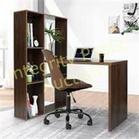 FurnitureR Computer Corner Desk w/Hutch $193