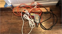 ELECTRIC SKILSAW 928 3/8" DRILL W/ EXT CORDS