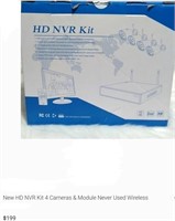 HD NVR Kit 4 Cameras & Module