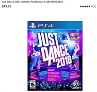 Just Dance 2018, Ubisoft, PlayStation 4