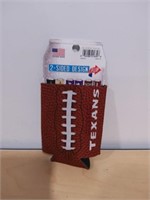 NFL Houston Texans Ball 12oz Can Cooler, Collapsie